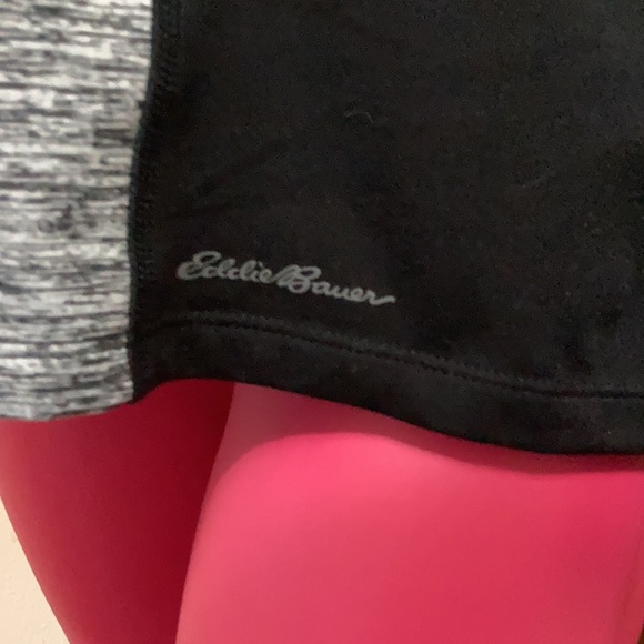 Eddie Bauer Motion Fleece Long Sleeve Cowl Shirt - Picture 4 of 13